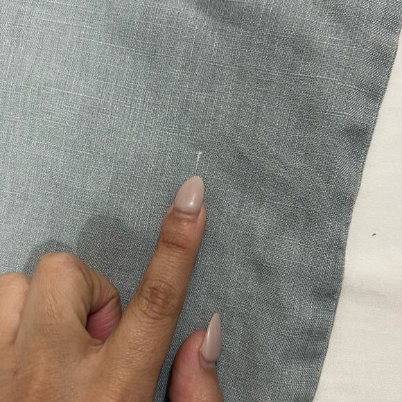 James Perse Womens XL Linen Drawstring Pull on Pants Lagenlook Lightweight - Picture 2 of 11